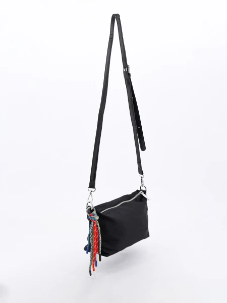 BANDOLERA BIANCA NEGRO