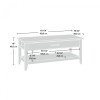 Mesa Ratona Articulada - Sauder - Linea Summit Station Marron