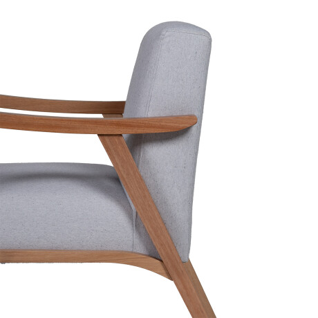 Butaca Ravena - Tela Rústica 291-G2 (Ceniza)