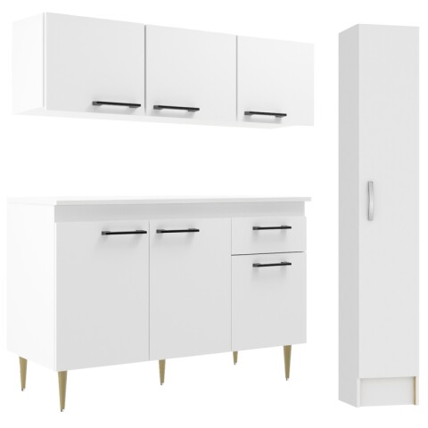 Kit de Cocina o Lavadero Bajo Mesada con Tapa Mueble Aéreo y Multiuso Panelero de 1 Puerta Kit de Cocina o Lavadero Bajo Mesada con Tapa Mueble Aéreo y Multiuso Panelero de 1 Puerta