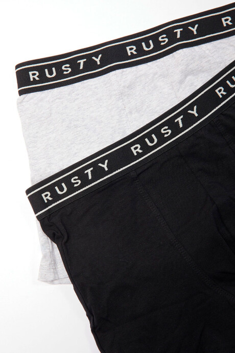 BOXER KUNZ RUSTY Gris/negro