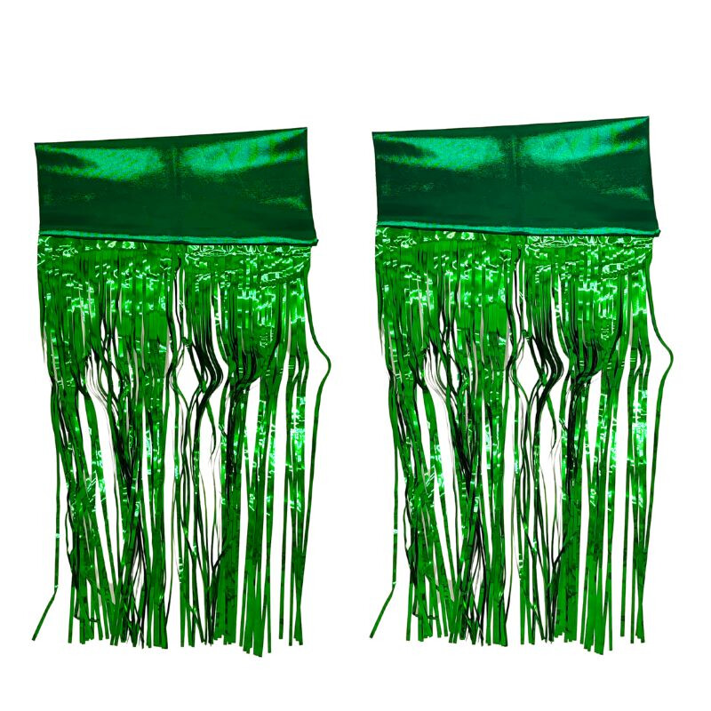 Manga con Flecos Verde