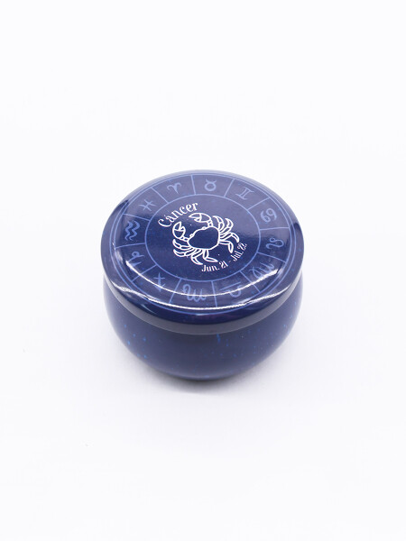 VELA ZODIACO CÁNCER AZUL