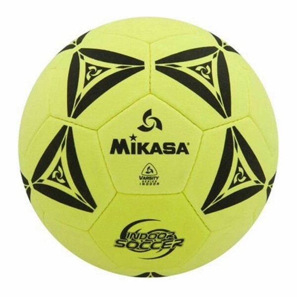 Pelota Mikasa SX50 Balón De Fútbol Para Interior Amarillo y Negro