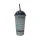 Vaso Plástico Milkshake con Pajita 500 ml Varios Diseños - GEOMETRICO