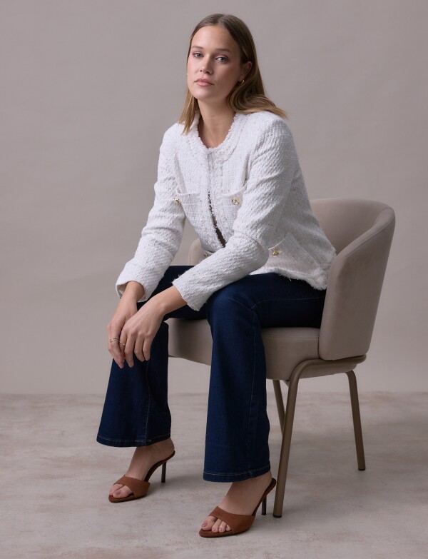 Chaqueta Boucle CRUDO