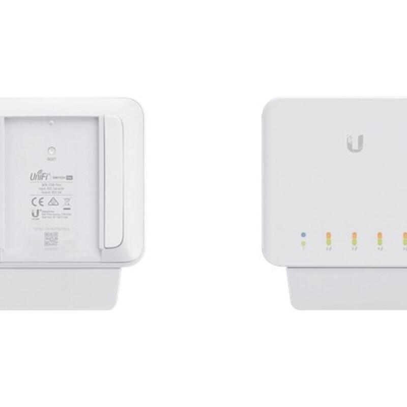 Ubiquiti UniFi Switch USW-FLEX - Conmutador - Gestionado - 4 x 10/100/1000 (PoE) + 1 x 10/100/1000 (PoE) - montaje en pared, mon Ubiquiti UniFi Switch USW-FLEX - Conmutador - Gestionado - 4 x 10/100/1000 (PoE) + 1 x 10/100/1000 (PoE) - montaje en pared, mon