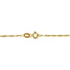 Cadena oro Singapur - Oro bajo - Sin Piedra - CD8081 sinpiedra
