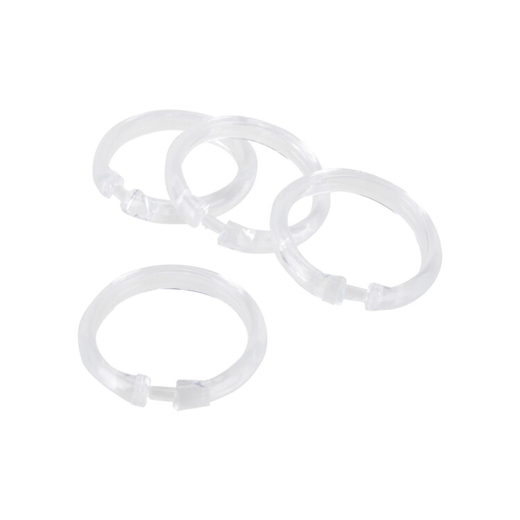 GANCHOS DE CORTINA 12 PIEZAS GANCHOS DE CORTINA 12 PIEZAS