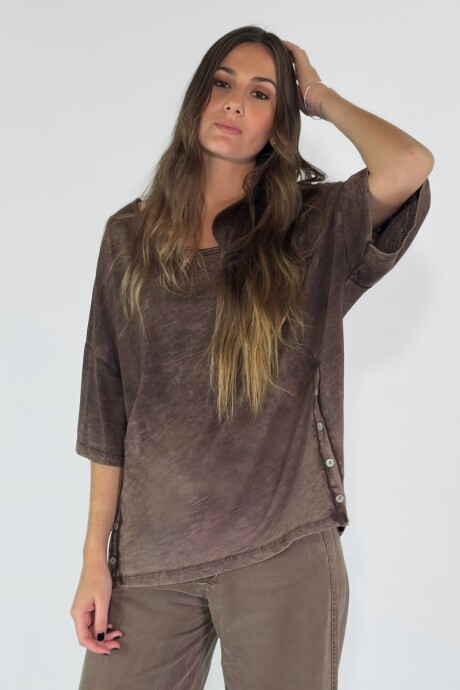 REMERA SOVANA Chocolate