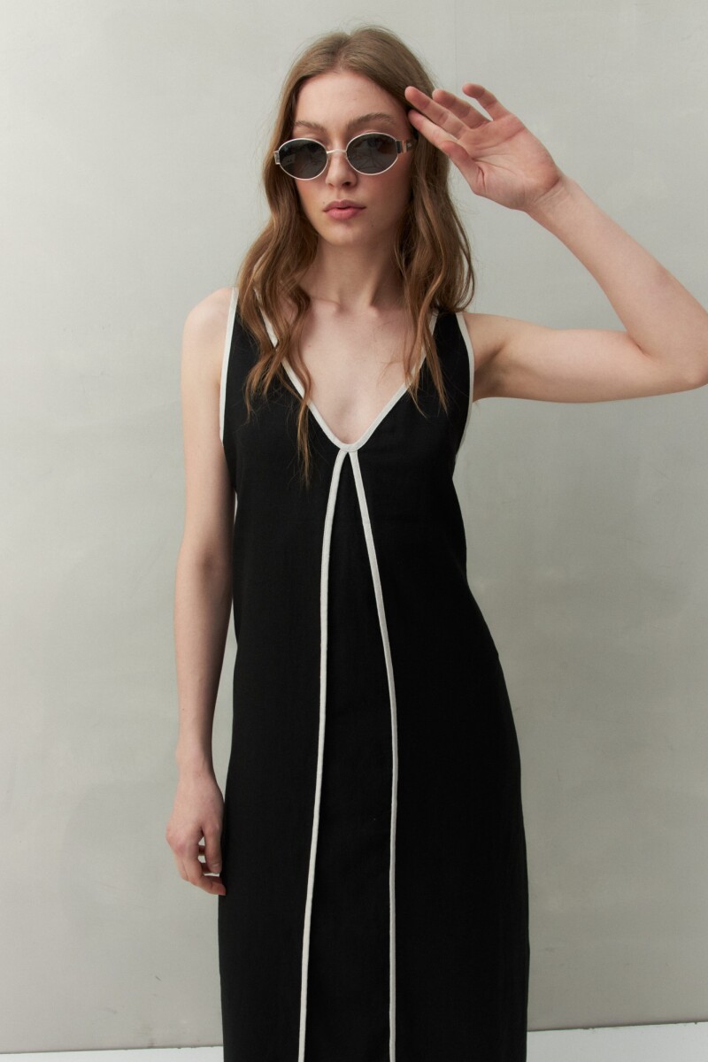 VESTIDO CALEB - Negro 