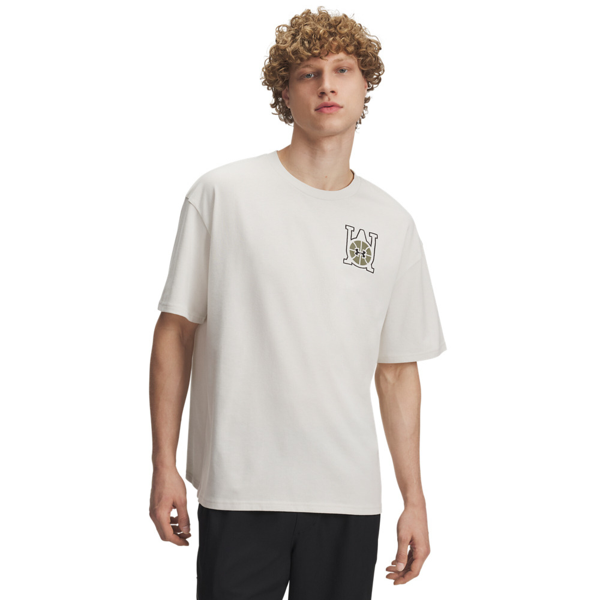 UA M HWT OS Hoops Courtside-WHT - WHT-110 — Sallustro