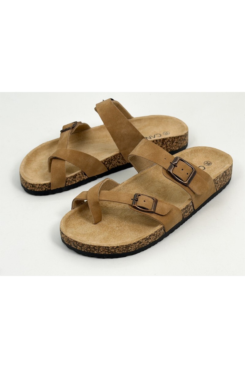 Sandalia Soul Beige
