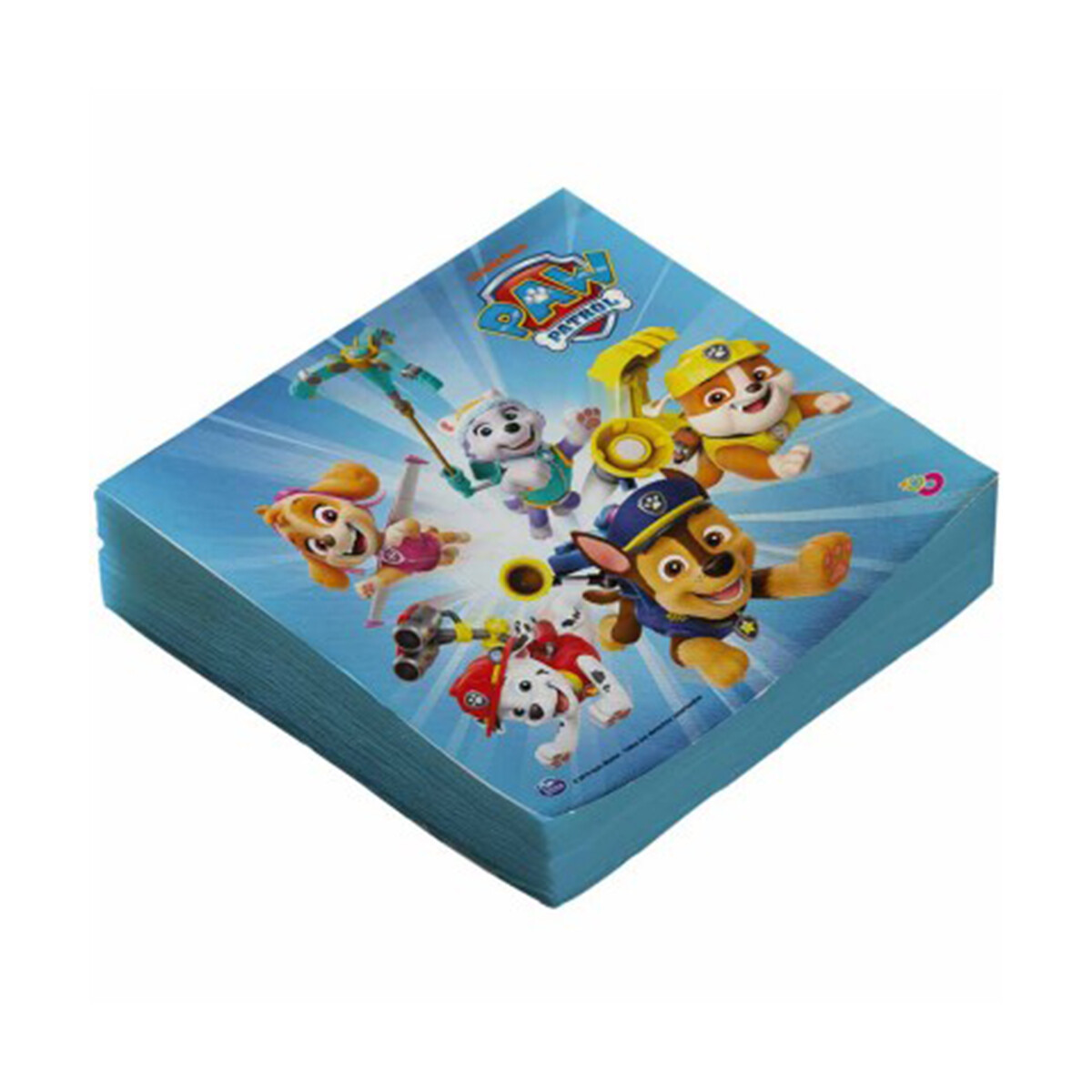 Cotillón Servilletas Impresas x 20 Paw Patrol 