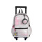 Mochila Footy Big Sport 18" CARRO con monedero Blanco Perla