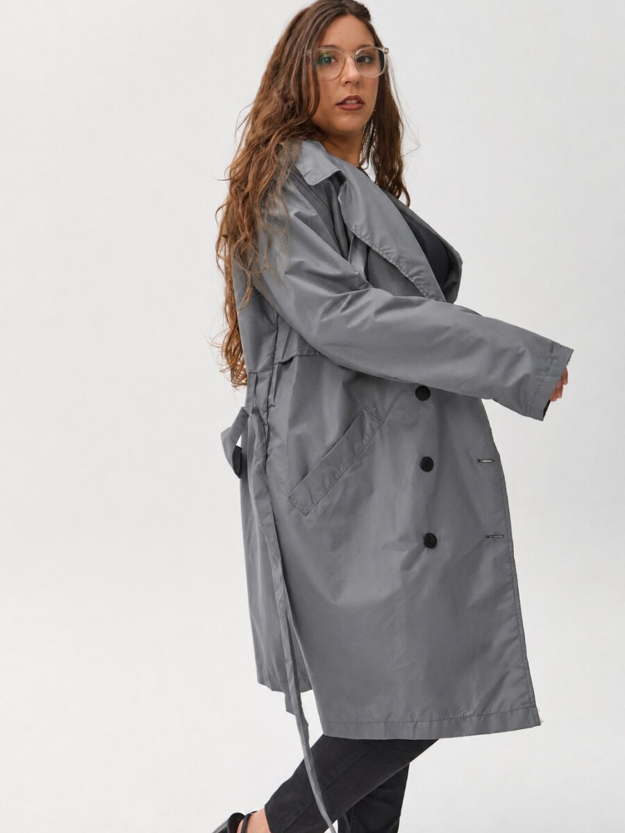 Trench impermeable Gris
