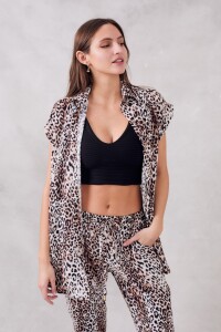 Blusa Animal Print Multi