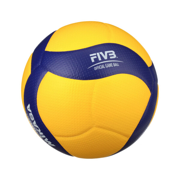 Pelota De Volley Oficial Mikasa V200W Synthetic Leather Volleyball China Amarilla y Azul