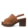 Sandalias de Mujer Bottero con Plataforma y Taco Marrón Castaño