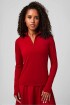 Top Feather Tech+ Half-Zip Top Mujer Holly Berry