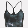 Id Train Printed Sports Bra - Mujer Black