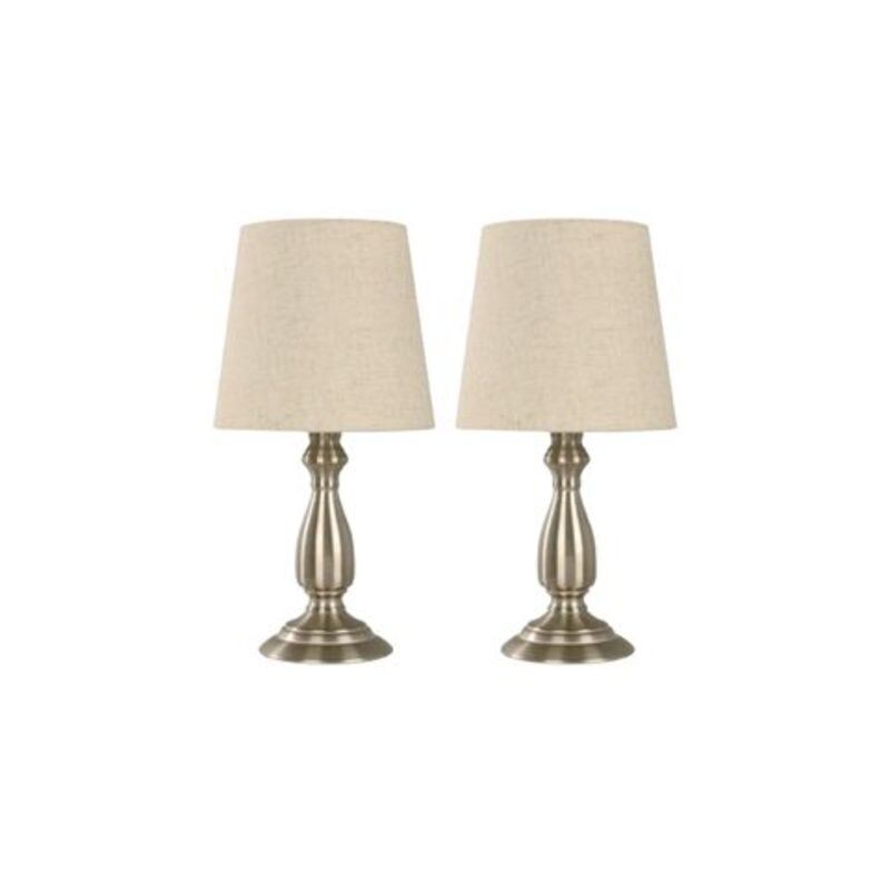 PACK VELADOR DE MESA ESTER E27 NIQUEL SATINADO PACK VELADOR DE MESA ESTER E27 NIQUEL SATINADO