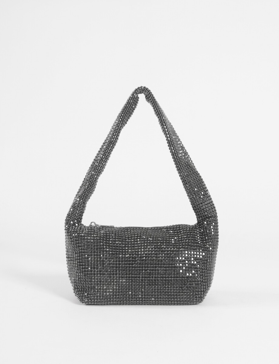 Cartera de fiesta shinny - negro 