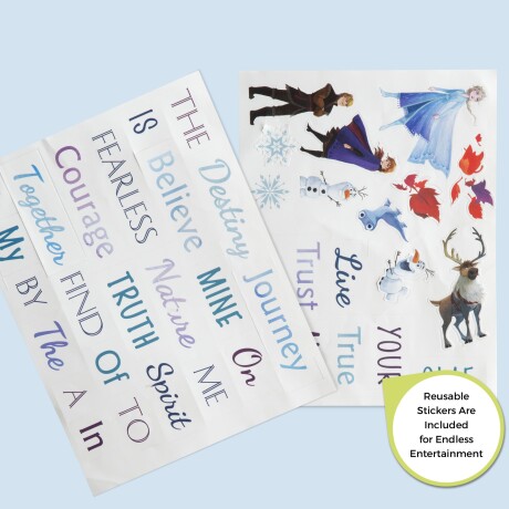 Organizador de Libros y Juguetes Deluxe Disney Frozen 2 LILA-CELESTE-BLANCO