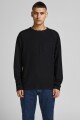 Sweater Efecto Melange Black