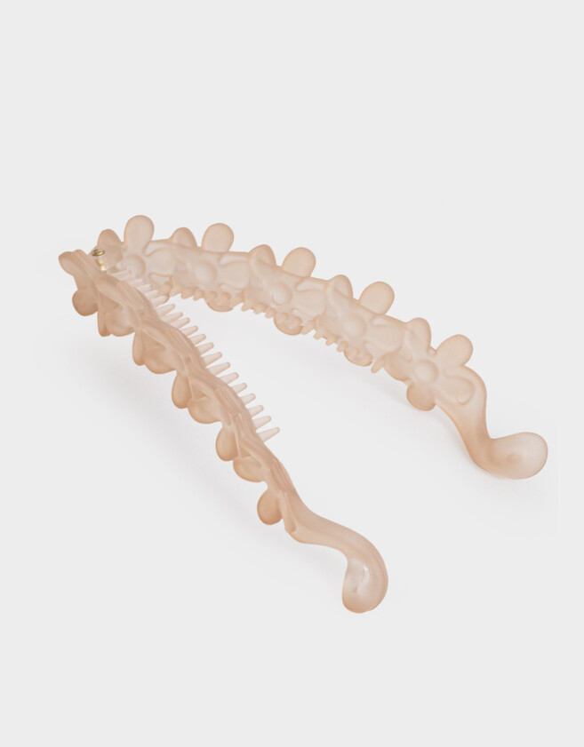 Bananas Con flores Broche Banana Flores - Marron Beige