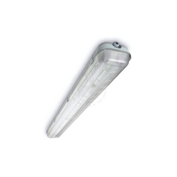 Luminaria estanca modelo ACQUA con equipo, para dos tubos TLD/36W PH9038