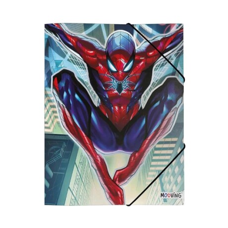 Carpeta con Elastico Licencias Superheroes Spider Man Diseño 2