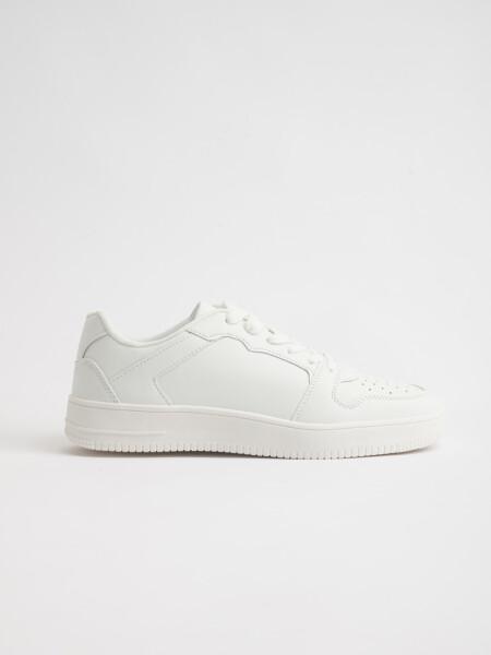 Zapatilla acordonada Blanca