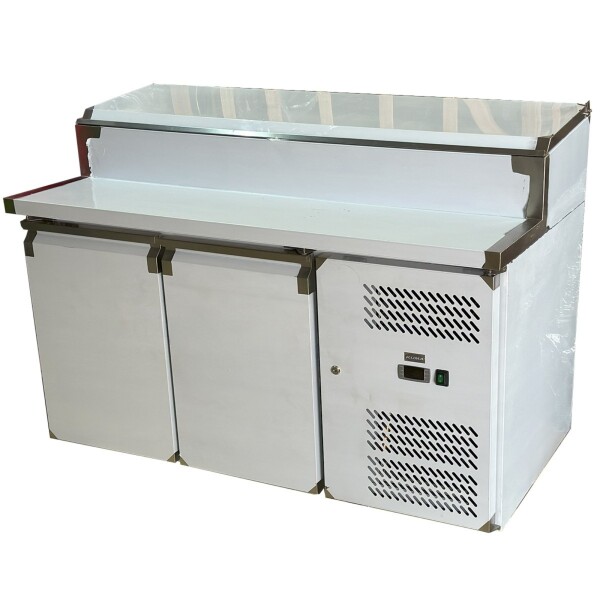 Bajo mostrador refrigerado con topinera 1.80 mts Kuma Bajo mostrador refrigerado con topinera 1.80 mts Kuma