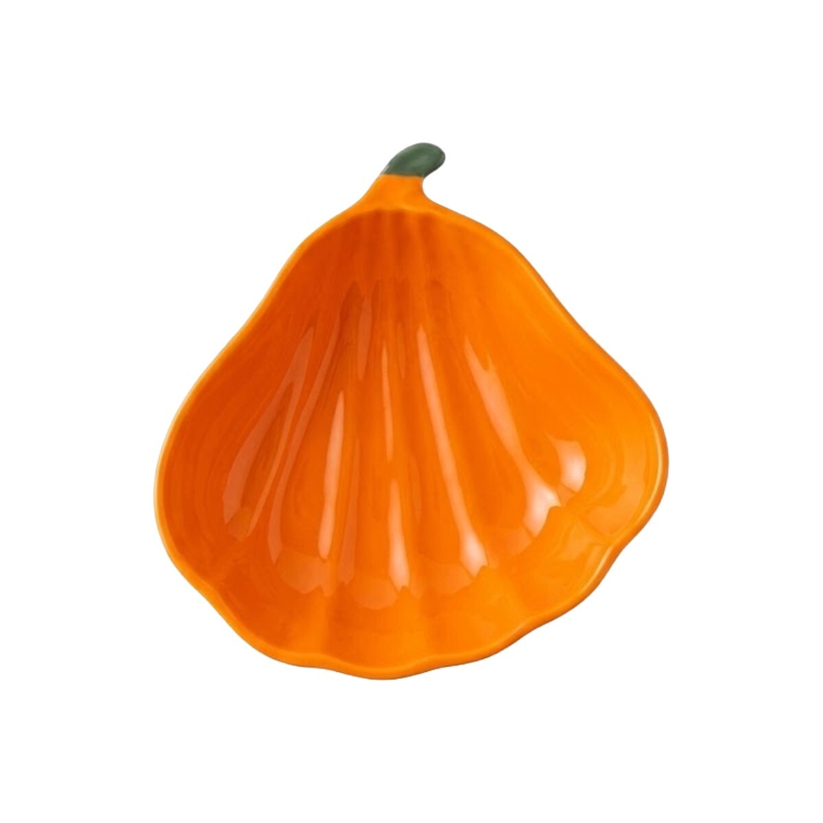 BOWL CERAMICA DIS CALABAZA 20X20X6CM 