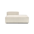 Sillón Nicole Chaise Lounge Simple Derecho Beige