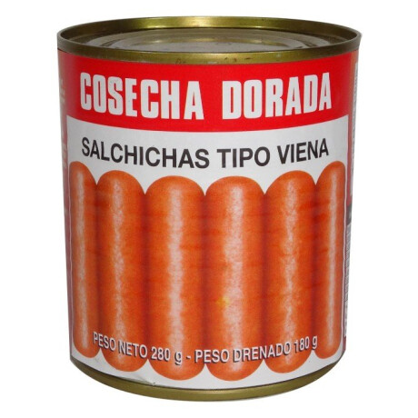 SALCHICHA DE VIENA COSECHA DORADA 180GR SALCHICHA DE VIENA COSECHA DORADA 180GR