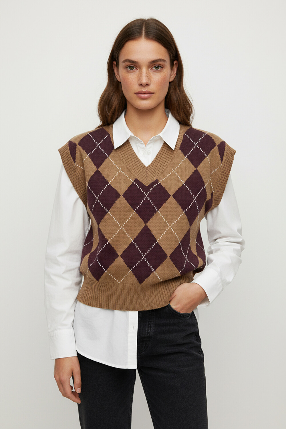 Chaleco Omani Estampado 2