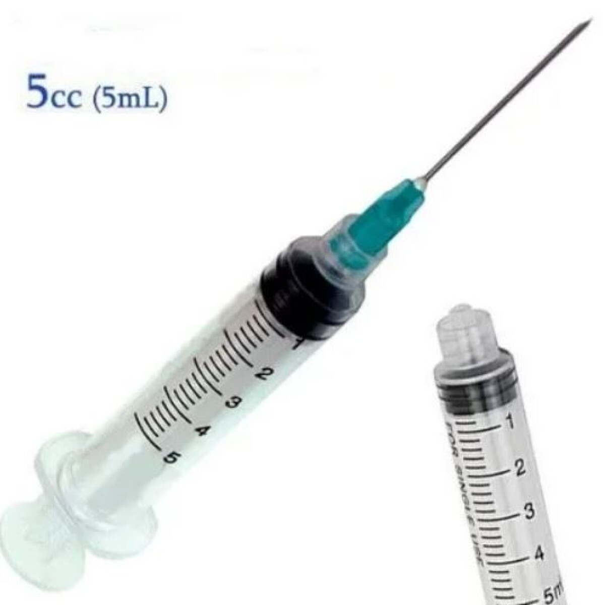 JERINGA 5ML C/AGUJA 21G X1 ½A ROSCA WEGO 