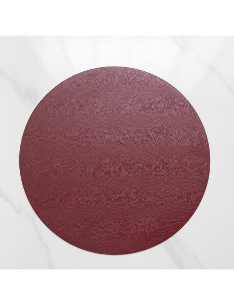 INDIVIDUAL PVC REDONDO COLOR ROJO D38CM INDIVIDUAL PVC REDONDO COLOR ROJO D38CM