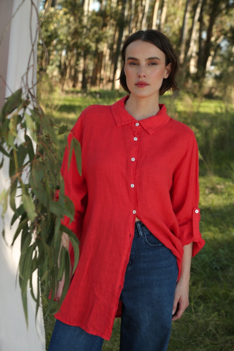 Camisa Andino Rojo