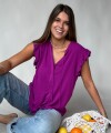 Blusa Mariana violeta