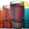 Juego de 4 vasos de acrilico Juego de 4 vasos de acrilico