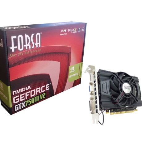 Tarjeta Forsa Geforce GTX750TI 1GB DDR5 Pci-e 001
