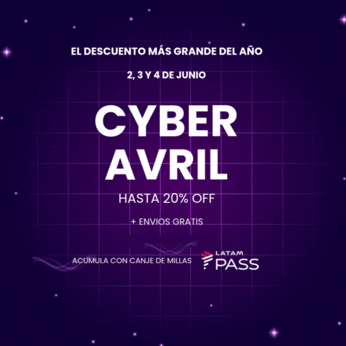 CyberAvril! Llegó el descuento más grande del año.
