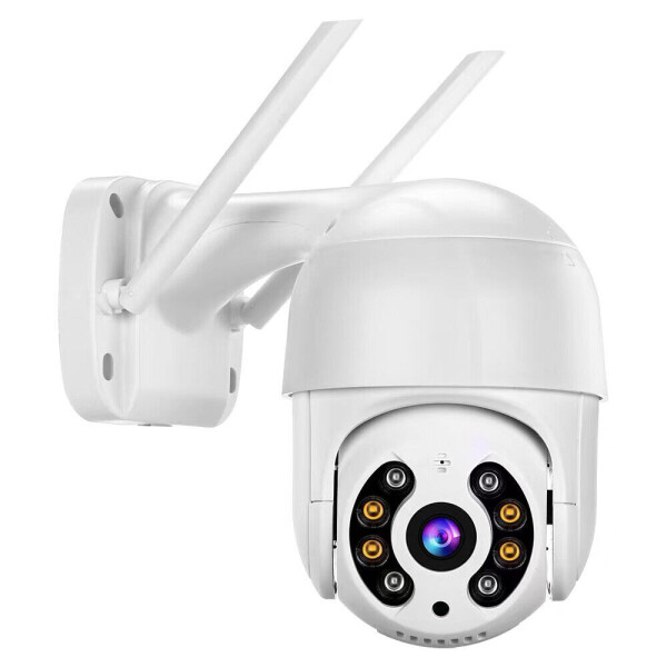 Cámara Wifi Exterior Seguridad Ip Full Hd 1080p Infrarrojo Color Variante Blanco