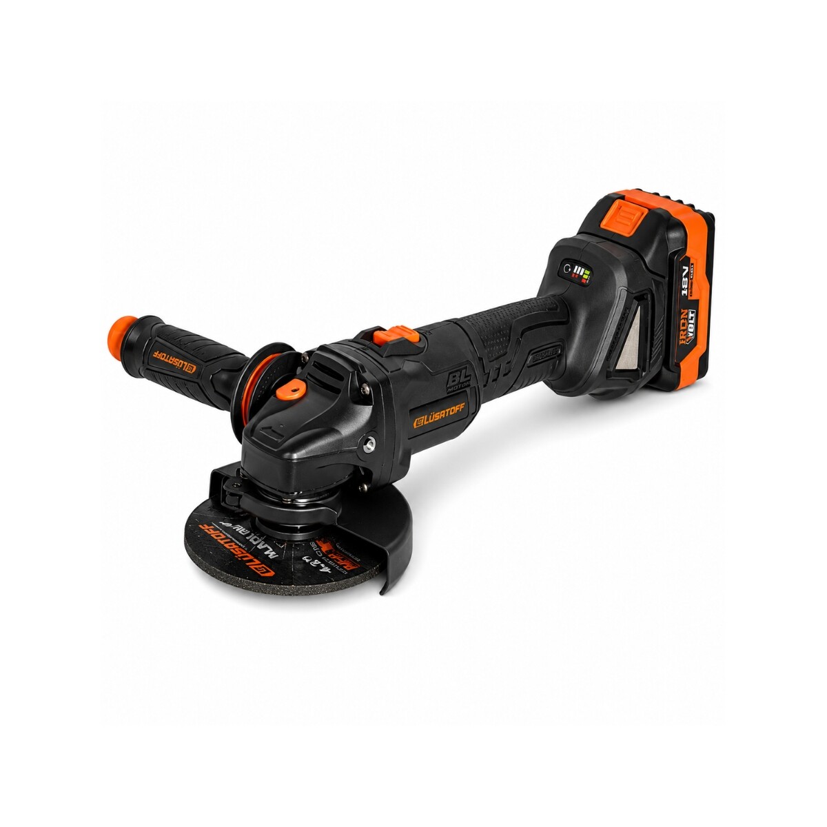 Amoladora Angular 115mm A Bateria C/2 Bat 4.0amp + Cargador 
