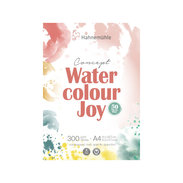 Block Acuarela JOY 300 g - Hahnemühle A4