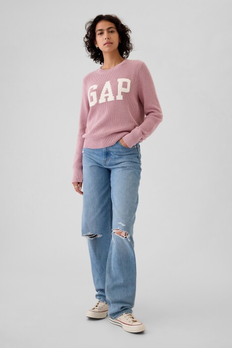 Buzo Logo Gap Mujer Lilas Pink 16-1708 Tcx