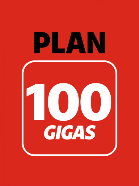Plan mensual de 100 Gigas Plan mensual de 100 Gigas